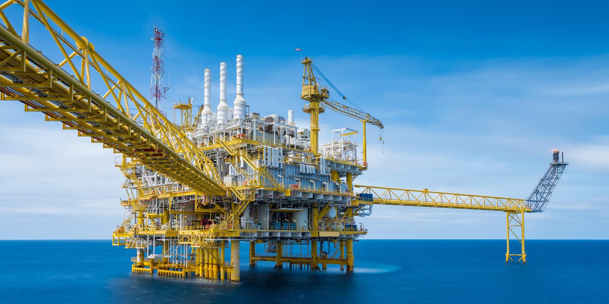ECITB training helps workers across engineering construction, such as those that operate on oil rigs